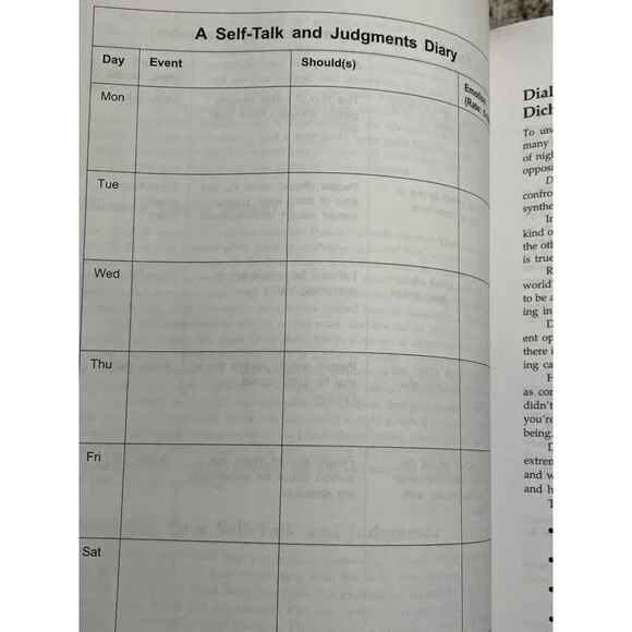 Don't Let Your Emotions Run Your Your Life  Self Help Workbook - Picture 6 of 12